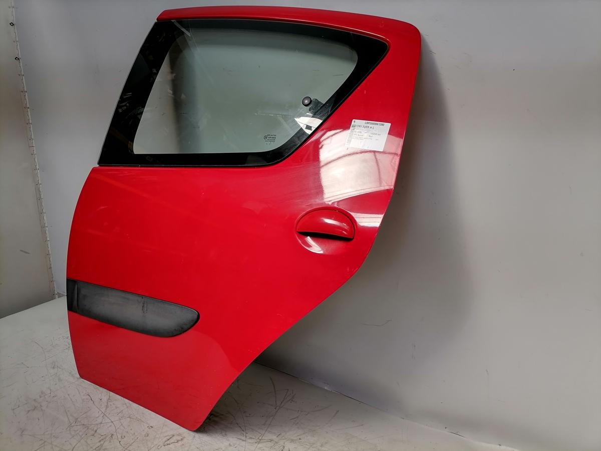 Toyota Aygo original T&uuml;r hinten links 3P0 Super Red Rohbau Bj.2008